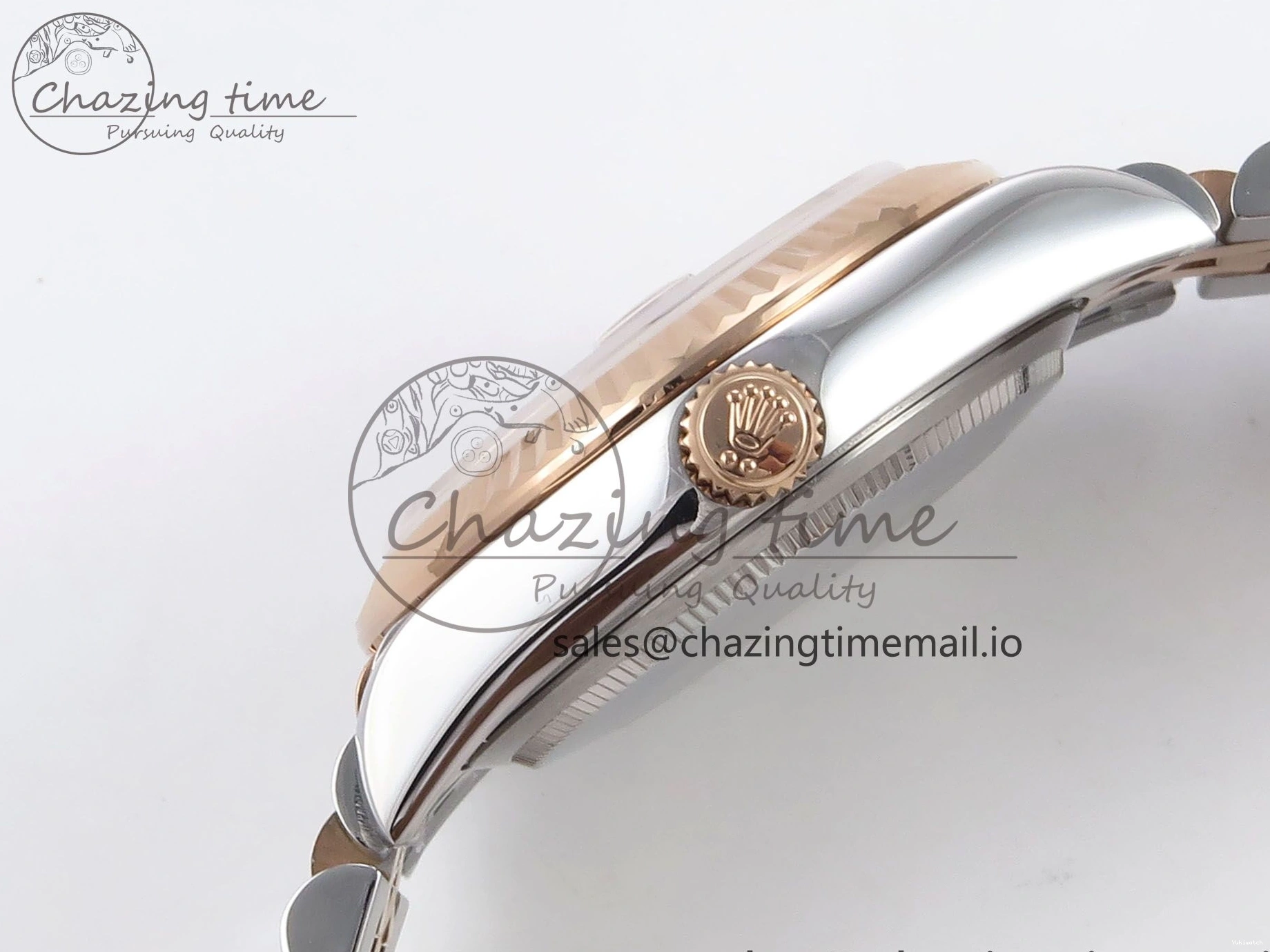 SS Bracelet Edition Dial White Best GMF 31 on RG 278271 DateJust Steel 1:1 A2824 Jubilee Stick 904L 1221